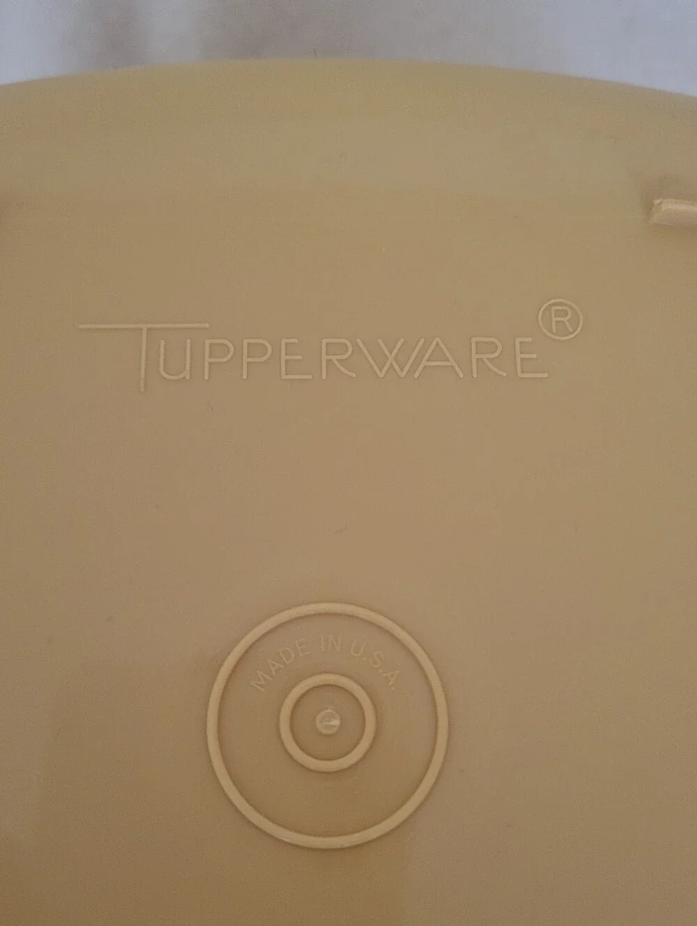 Vintage Tupperware Steam N Store Harvest Gold Bowl Lid Strainer 3 Piece Set